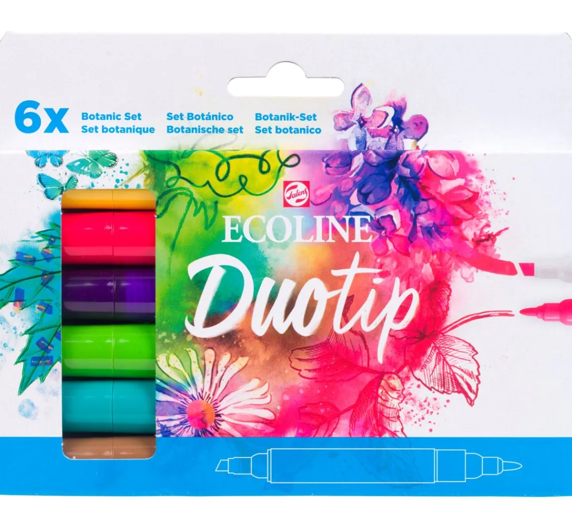Clearance Talens Ecoline Duotip "Botanik-Set"