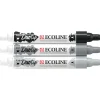 Best Talens Ecoline Duotip "Schwarz-Grau-Set"