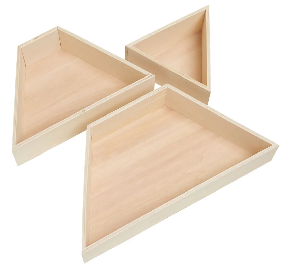 Hot Rico Design Tannenbaum Holzboxen-Set