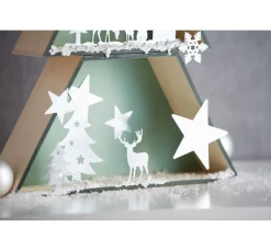 Hot Rico Design Tannenbaum Holzboxen-Set
