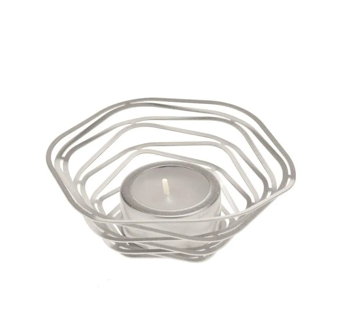 Clearance GLOREX Teelichthalter "Alu-Flex"