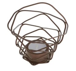 Clearance GLOREX Teelichthalter "Alu-Flex"