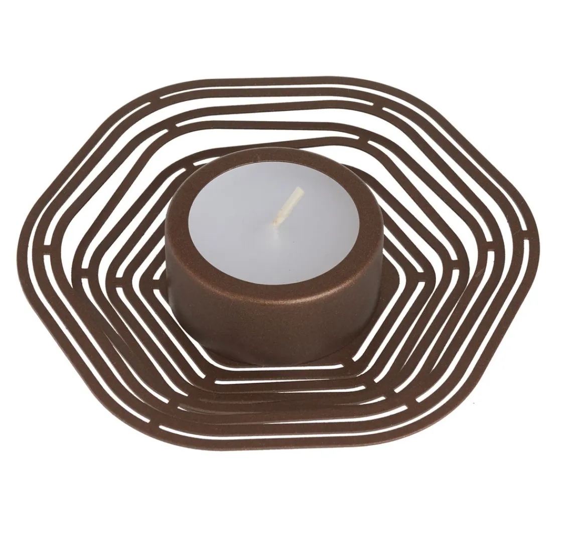 Clearance GLOREX Teelichthalter "Alu-Flex"