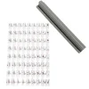 New creativ company Textur Stempel-Set "Buchstaben & Zahlen"