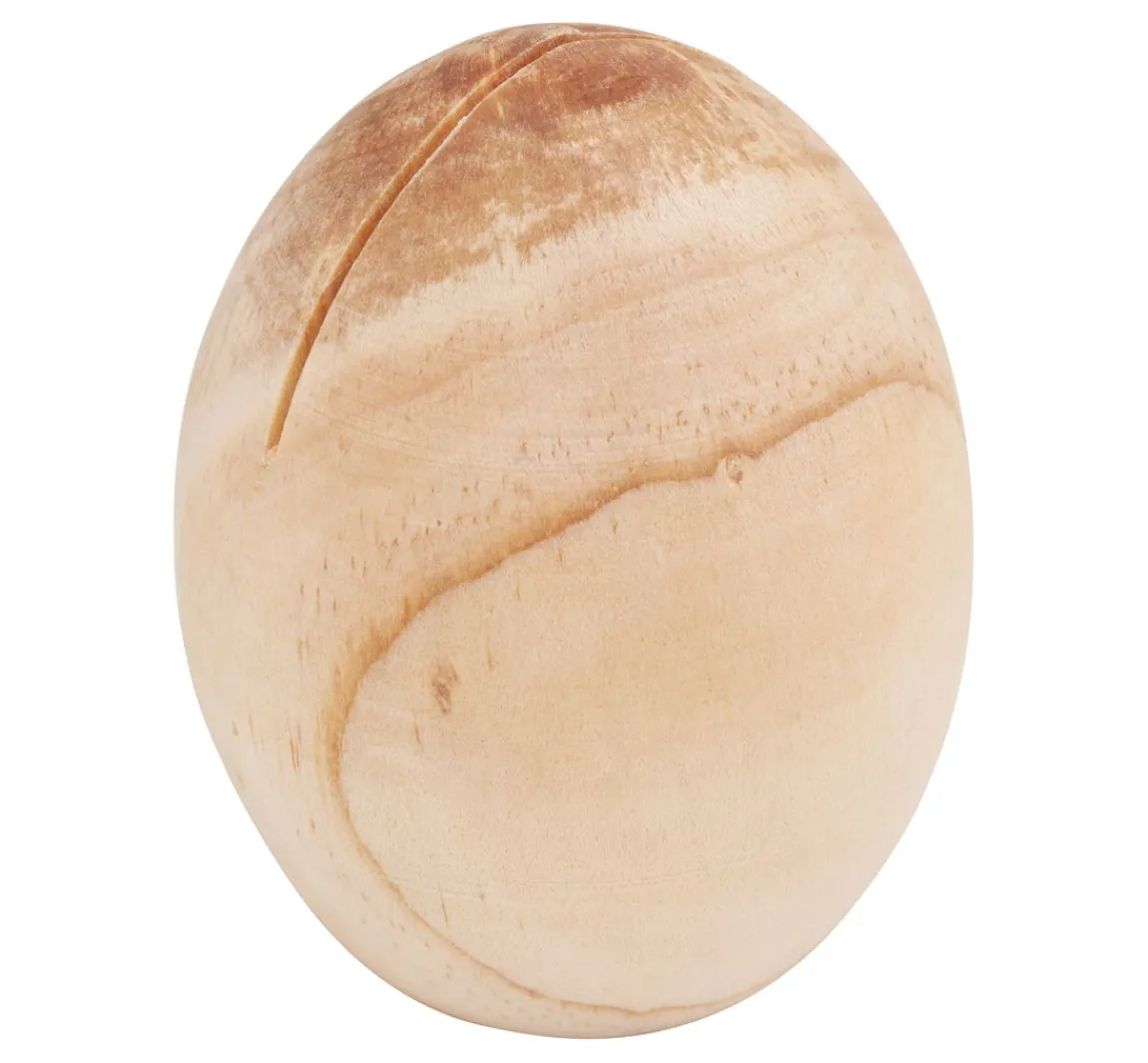 Outlet Rico Design Tischkartenhalter Holz-Ei