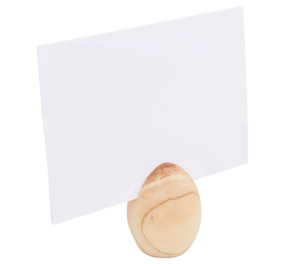 Outlet Rico Design Tischkartenhalter Holz-Ei