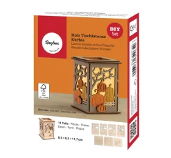 Clearance Rayher Tischlaterne "Kürbis"