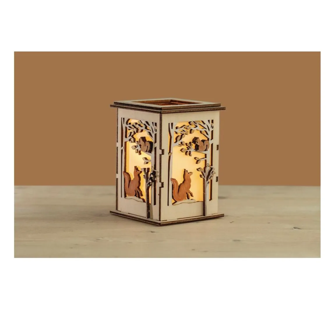 Sale Rayher Tischlaterne "Wald"