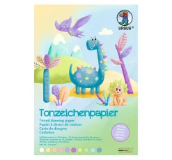 Outlet URSUS Tonpapier-Block "Pastell"