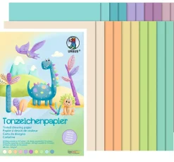 Outlet URSUS Tonpapier-Block "Pastell"
