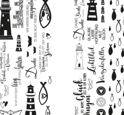 Rayher Transferfolie "Leuchtturm, Fische & Co"