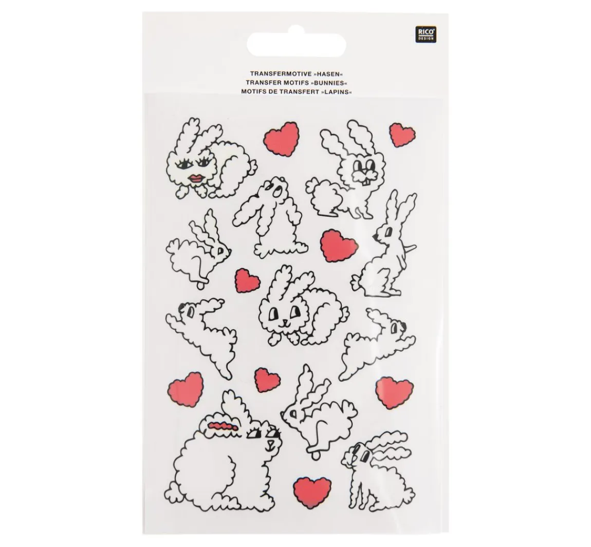 Clearance Rico Design Transfermotive "Hasen"