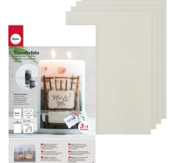 Clearance Rayher Transfer-/Wasserschiebefolie, 4 Blatt