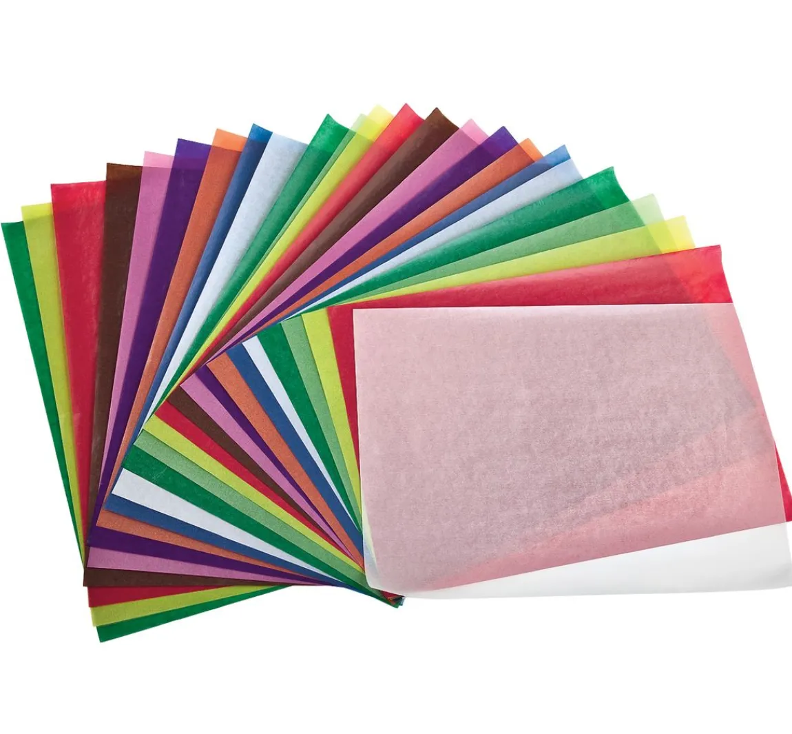 New URSUS Transparentpapier, farbig sortiert