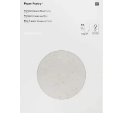 Best Rico Design Transparentpapier "Punkte"