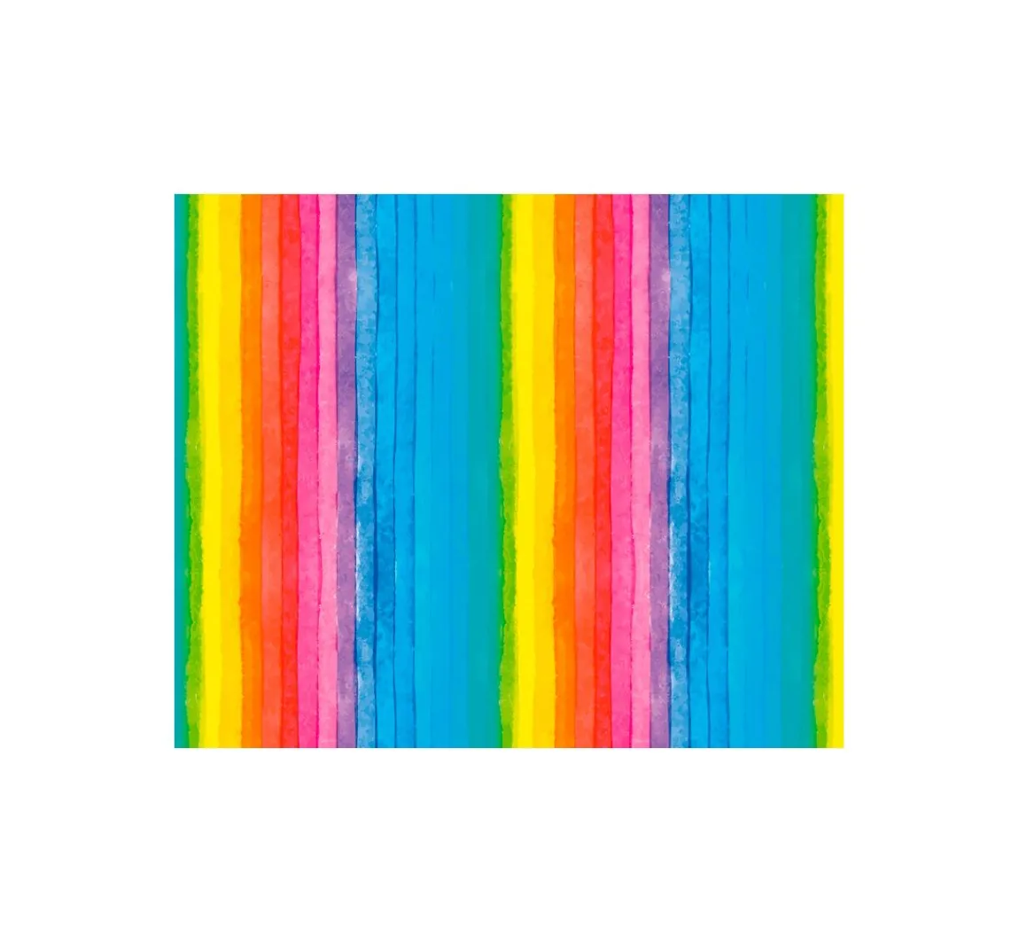 Outlet URSUS Transparentpapier "Regenbogen Streifen"