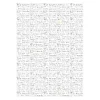 Discount URSUS Transparentpapier "Silver Style Words"