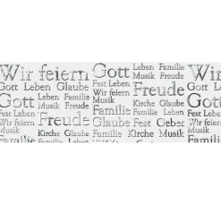 Discount URSUS Transparentpapier "Silver Style Words"
