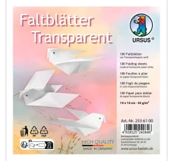 Discount URSUS Transparentpapier-Faltblätter