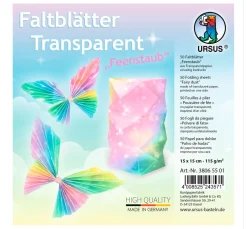 Best URSUS Transparentpapier-Faltblätter "Feenstaub"