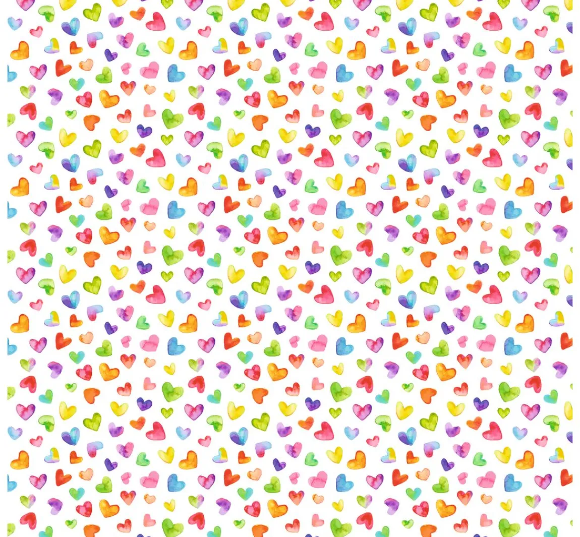 Sale URSUS Transparentpapier-Faltblätter "Bunte Herzen"