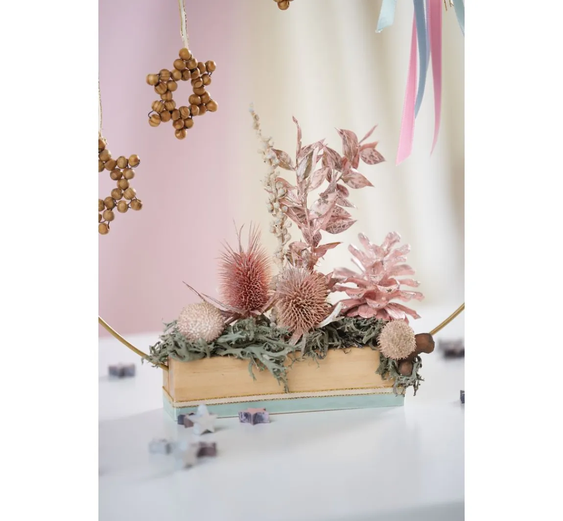 Clearance Othmar Decorations Trockenblüten Potpourri Set "Pearl Pink"