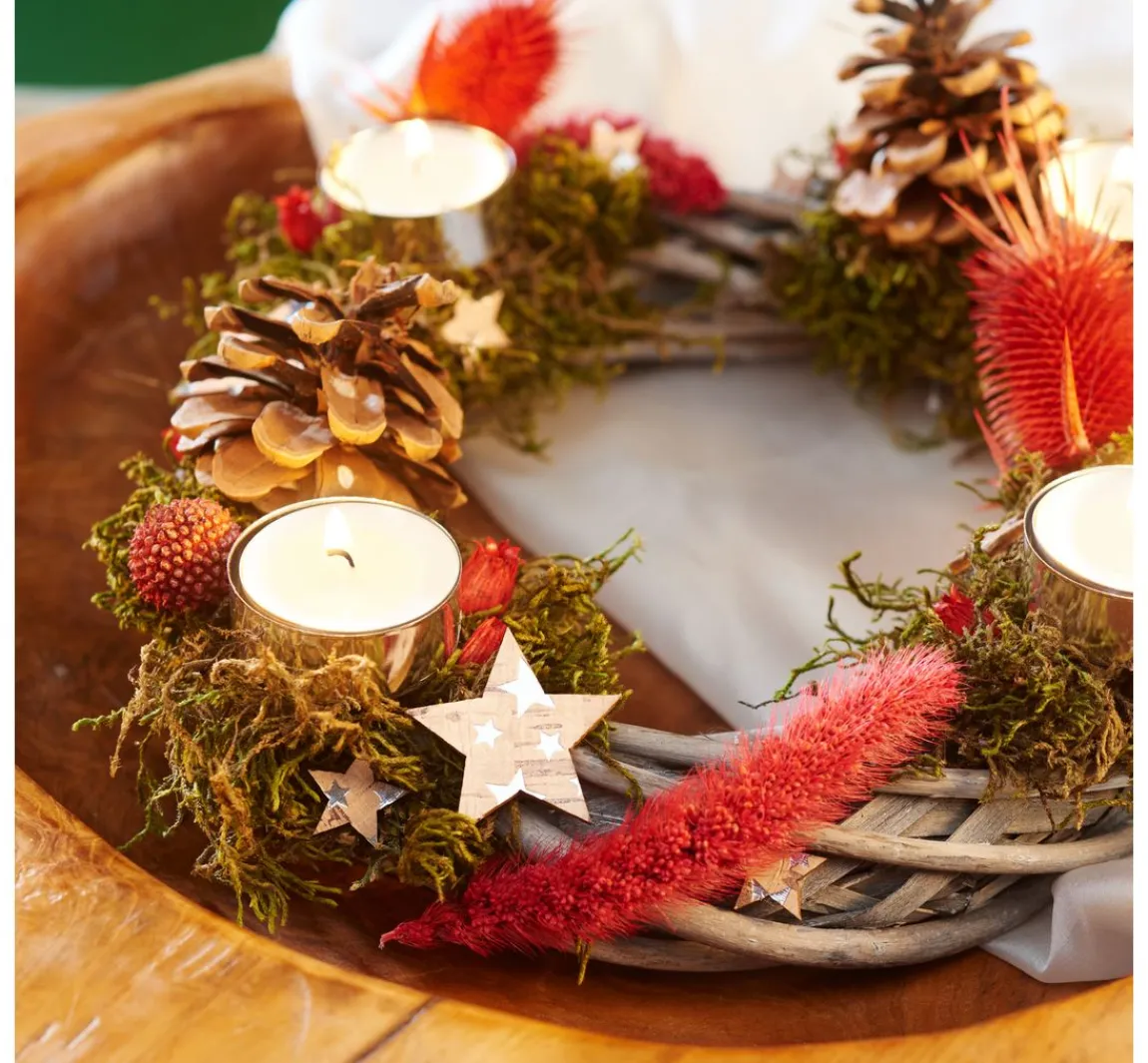 Online Othmar Decorations Trockenblüten Potpourri Set "Red"