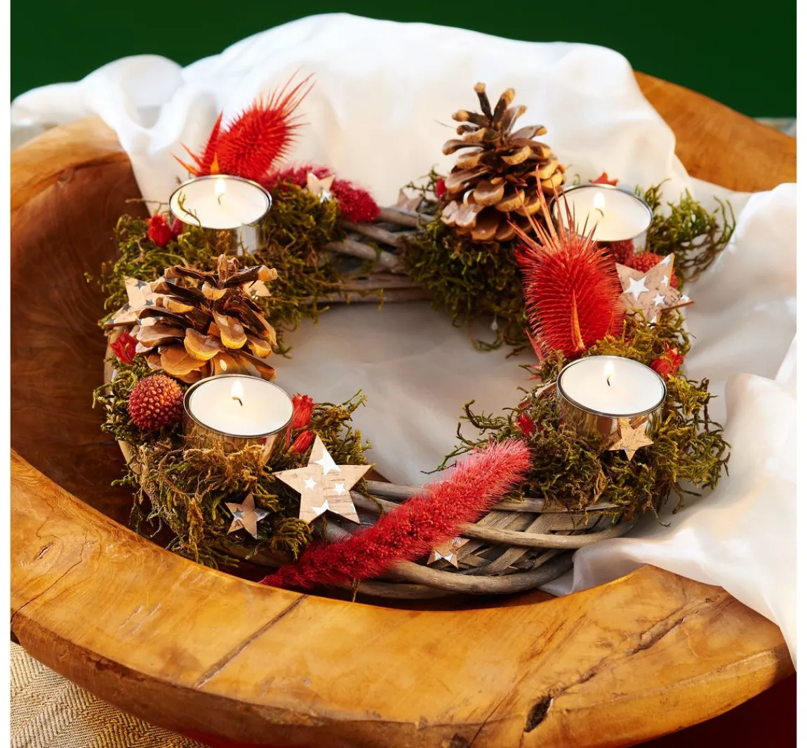 Online Othmar Decorations Trockenblüten Potpourri Set "Red"