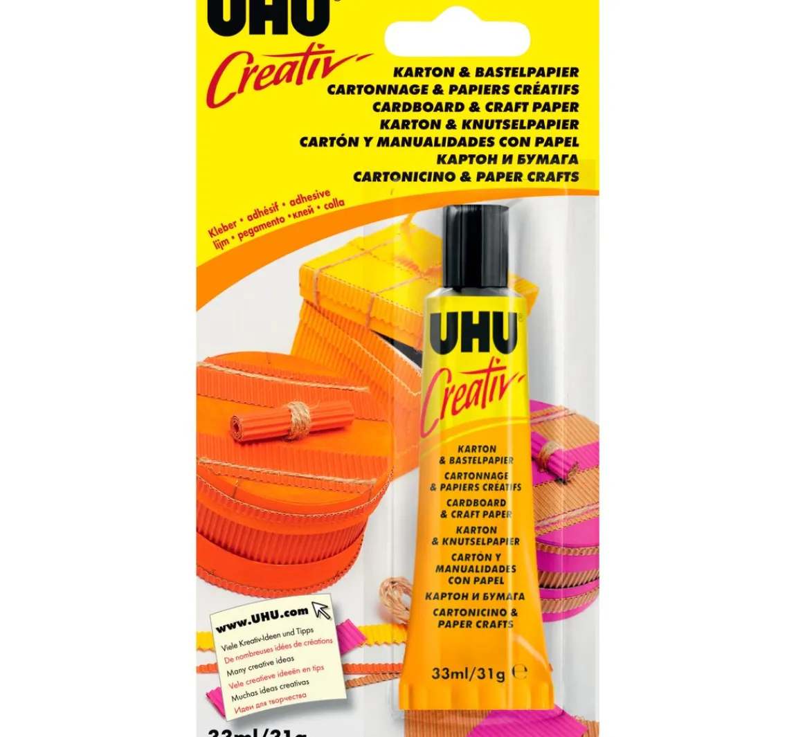 Best UHU Creativ Kleber "Karton & Bastelpapier"