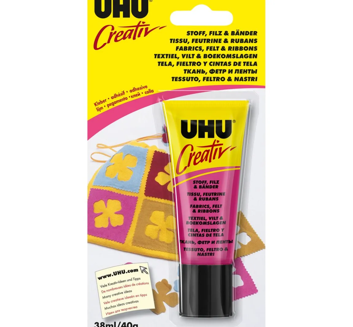 Discount UHU creativ "Stoff, Filz & Bänder"