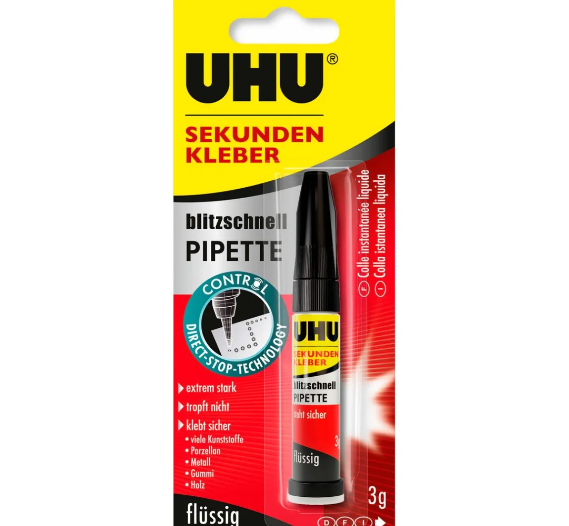 New UHU Sekundenkleber