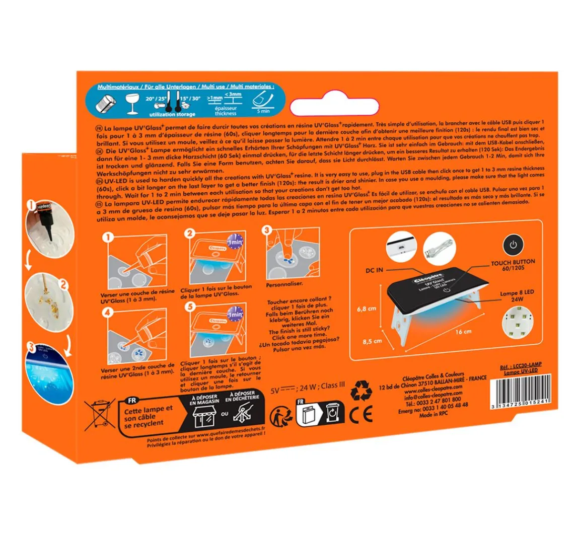 Sale Cléopâtre UV LED Lampe