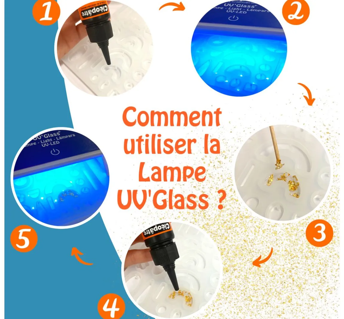 Sale Cléopâtre UV LED Lampe
