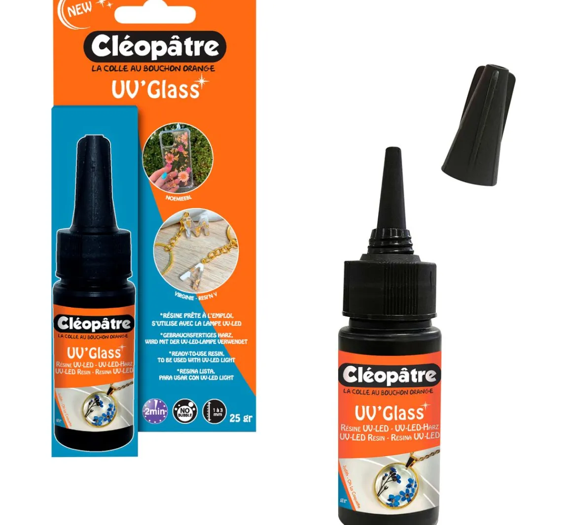 Hot Cléopâtre UV-Gießharz " Resin UV'Glass"