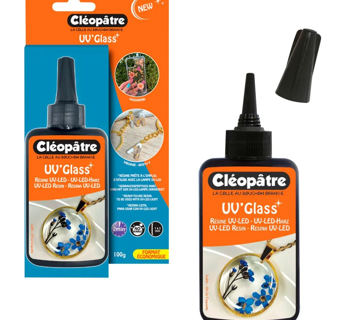 Hot Cléopâtre UV-Gießharz " Resin UV'Glass"