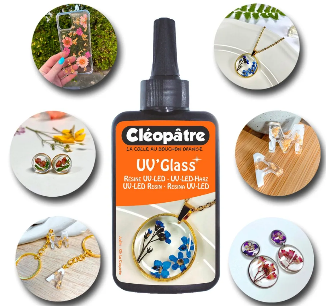 Hot Cléopâtre UV-Gießharz " Resin UV'Glass"