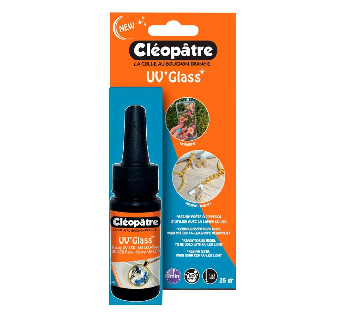 Hot Cléopâtre UV-Gießharz " Resin UV'Glass"