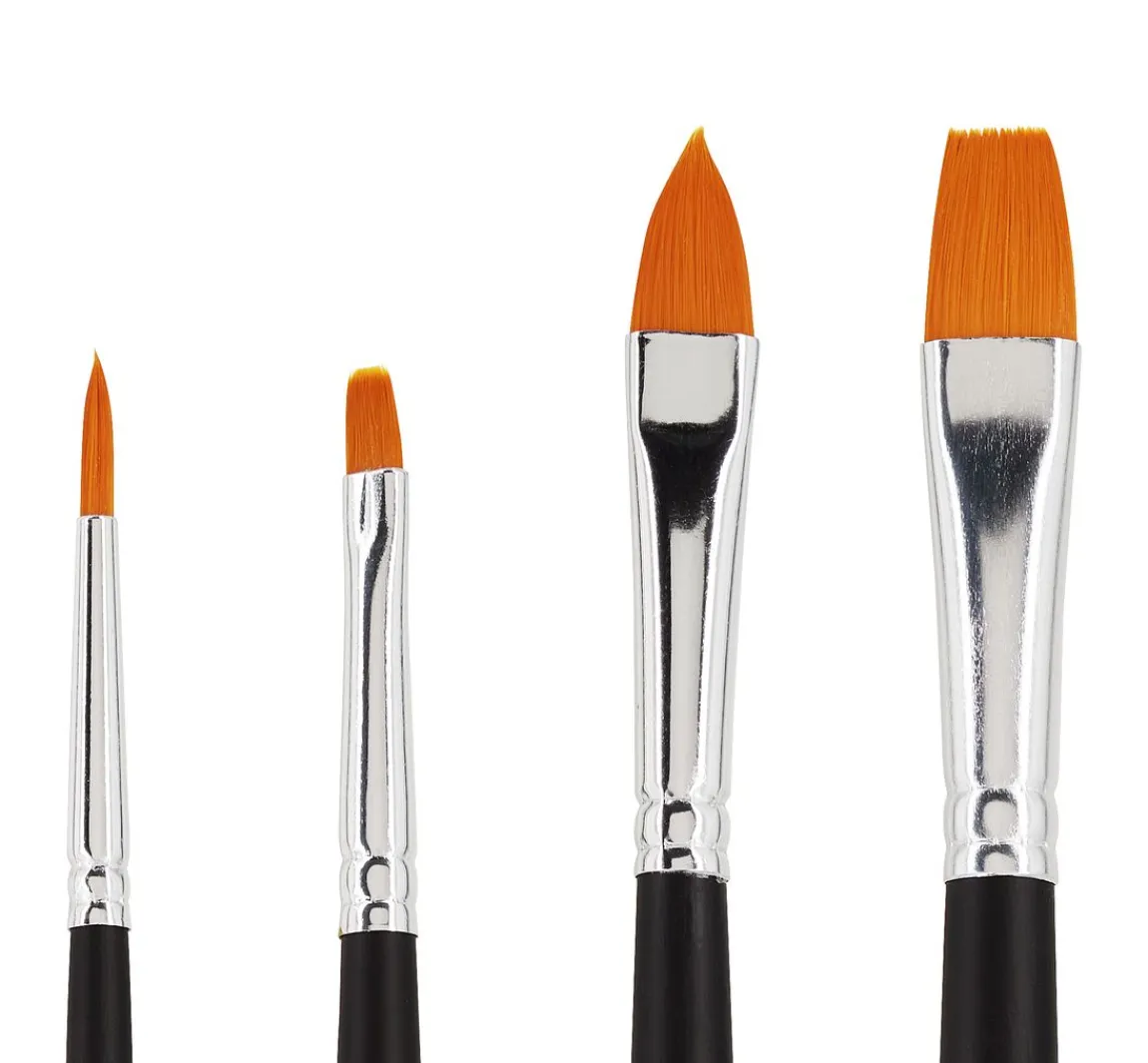 Online VBS Acryl Pinsel, 4er-Set
