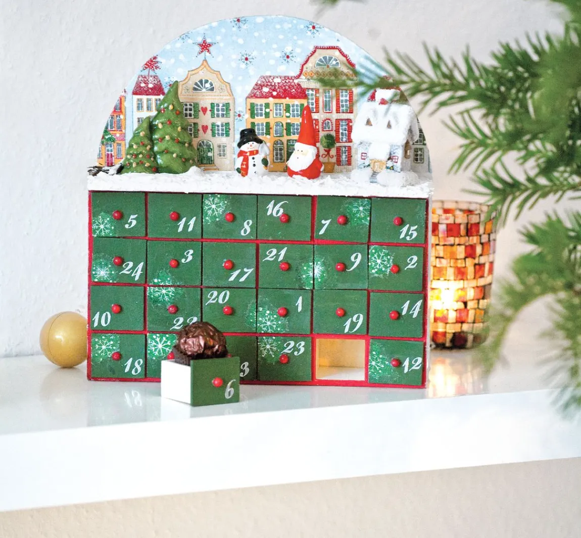 Best VBS Adventskalender mit 24 Schüben