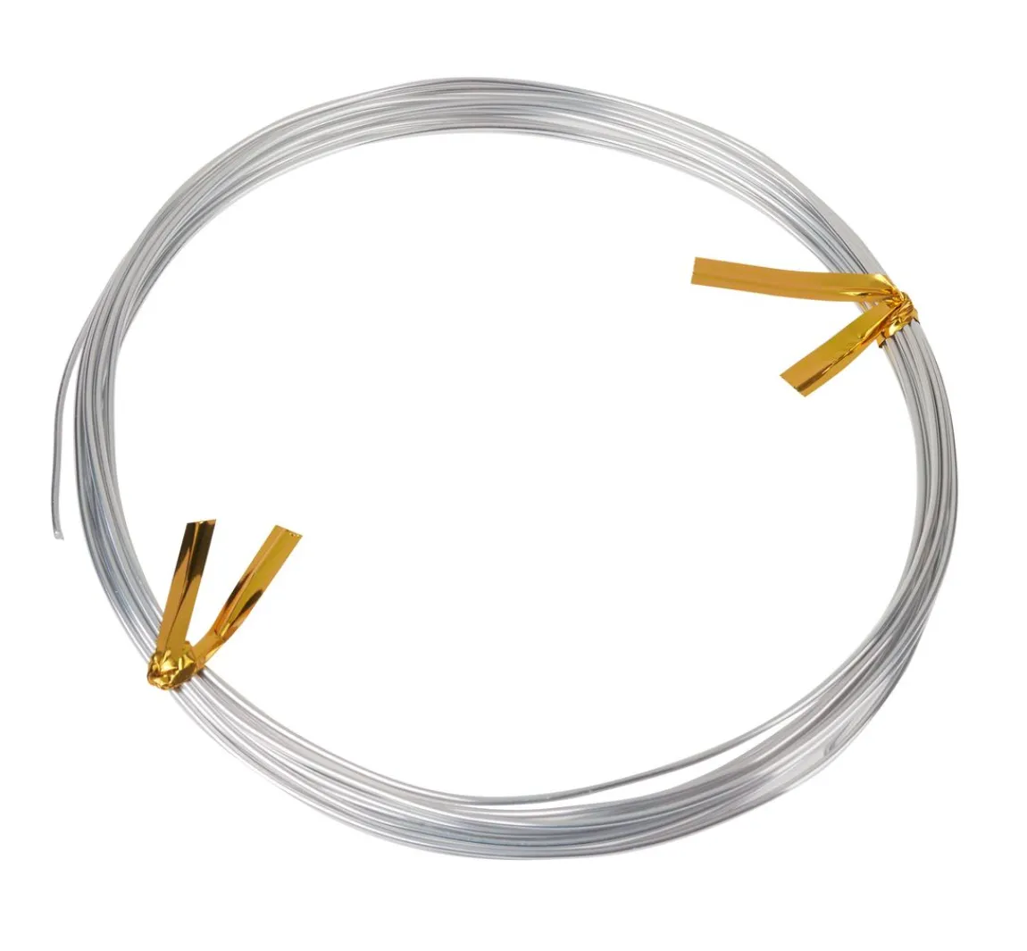 Hot VBS Alu-Draht "Silverfarben", 3 m