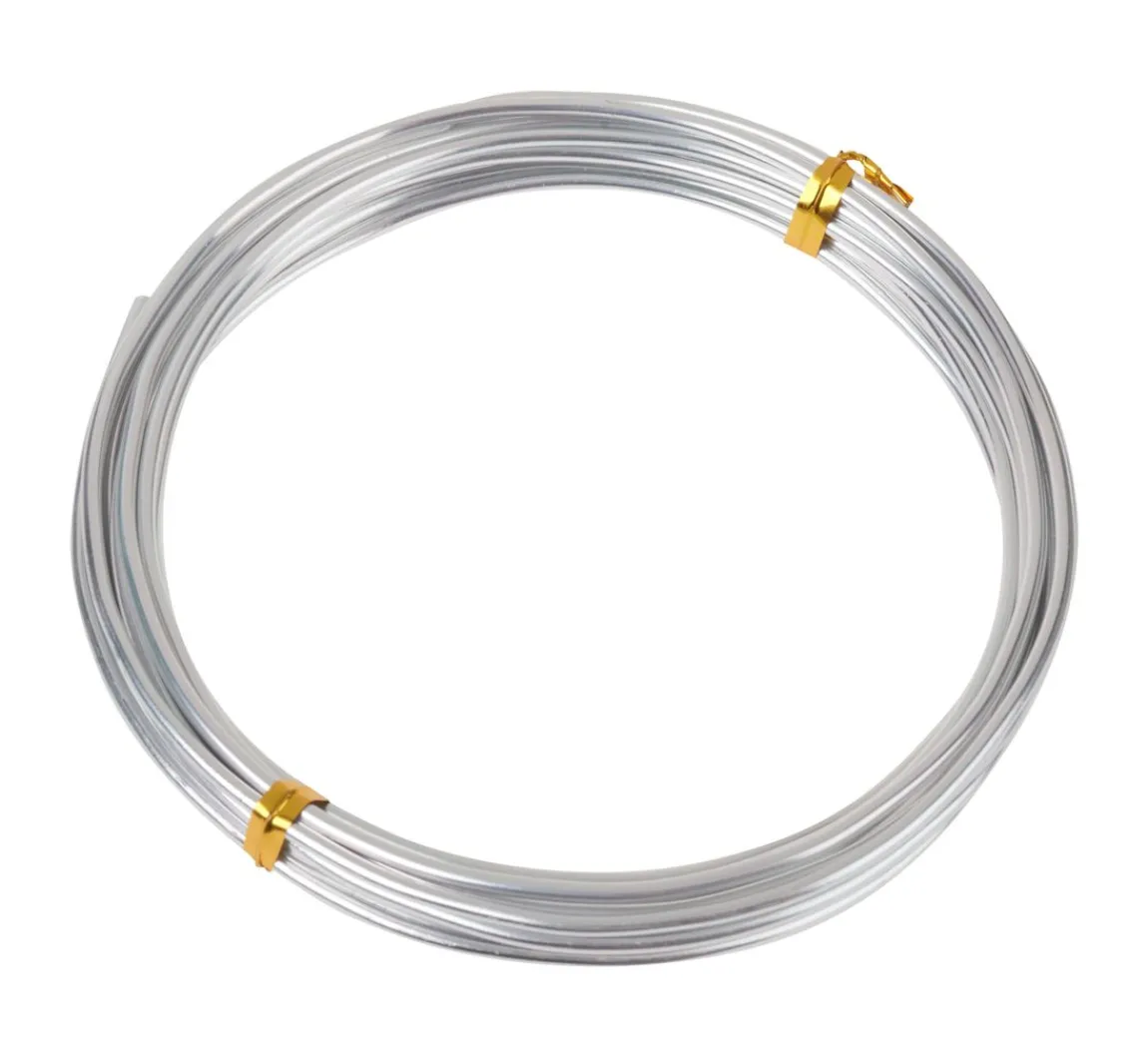 Hot VBS Alu-Draht "Silverfarben", 3 m