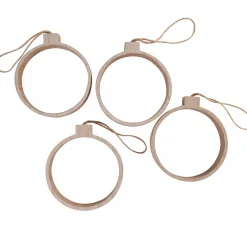 New VBS Anhänger "Baumkugeln", 4er-Set