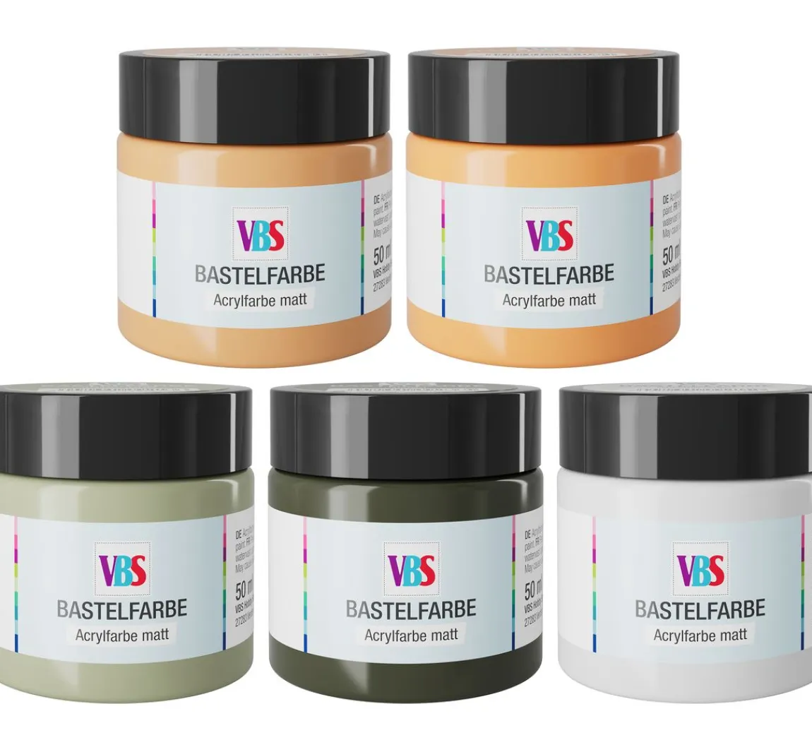 Clearance VBS Bastelfarben Set "Nature"