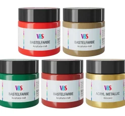 Best VBS Bastelfarben Set "X-mas"