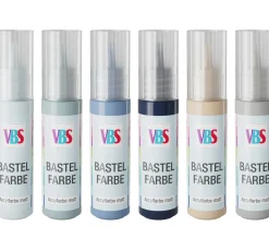 Outlet VBS Bastelfarben-Set "Blue Nature"