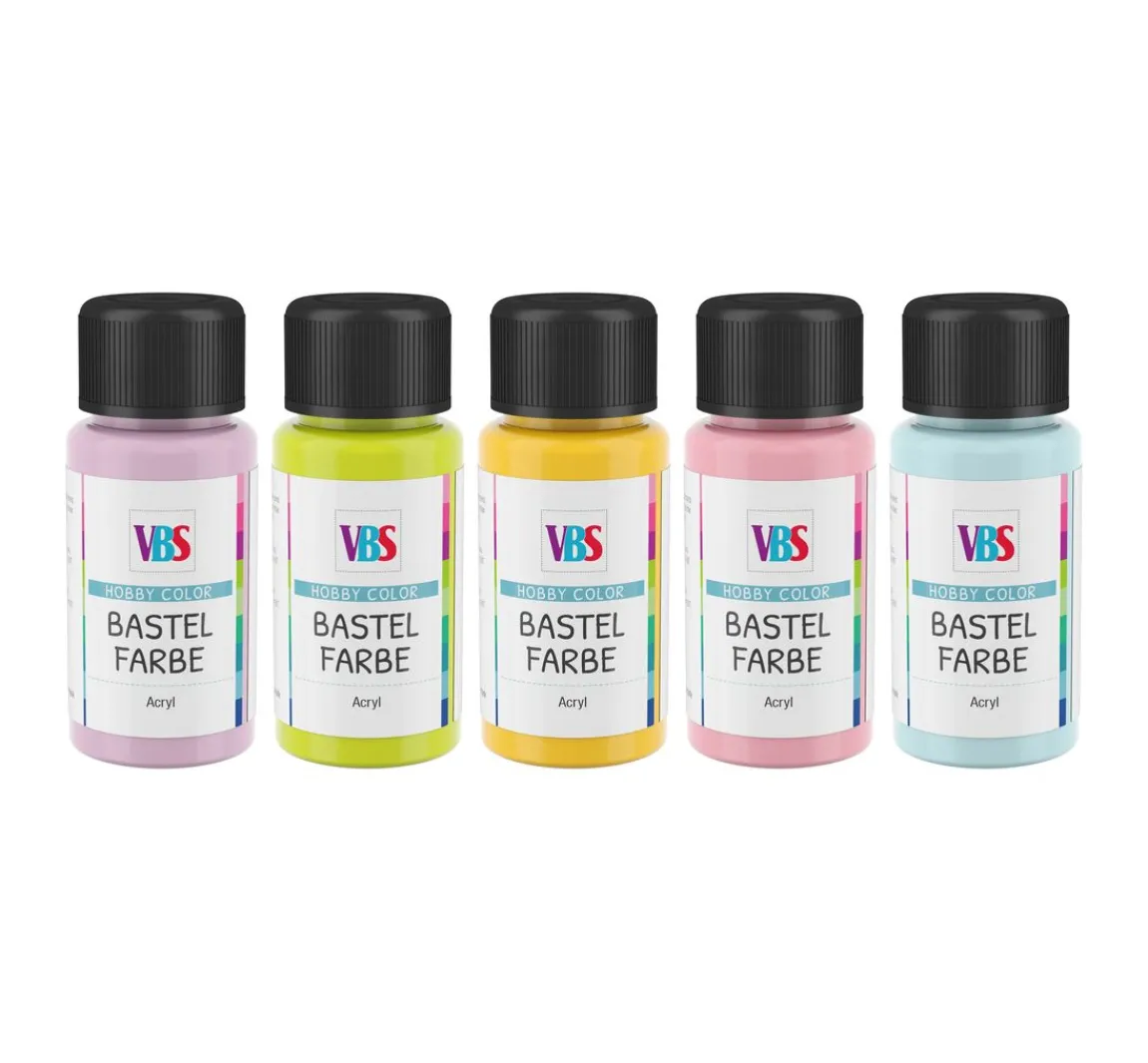 Hot VBS Bastelfarben-Set "Bonbon"