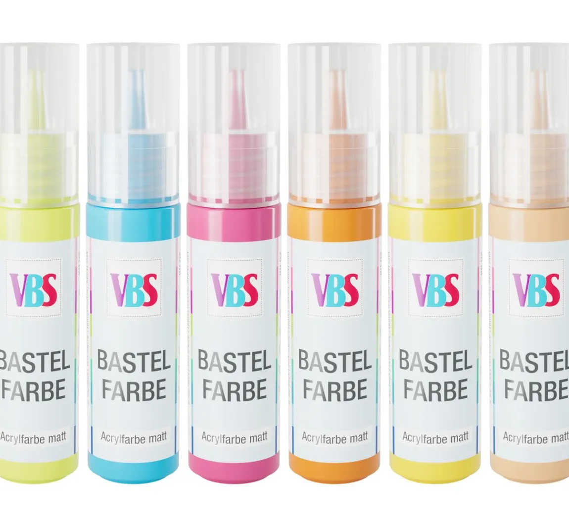 VBS Bastelfarben-Set "Colorful Live"