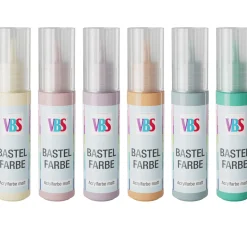 Sale VBS Bastelfarben-Set "Pastel"