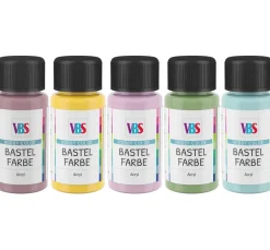 Best VBS Bastelfarben-Set "Pastel poetry"