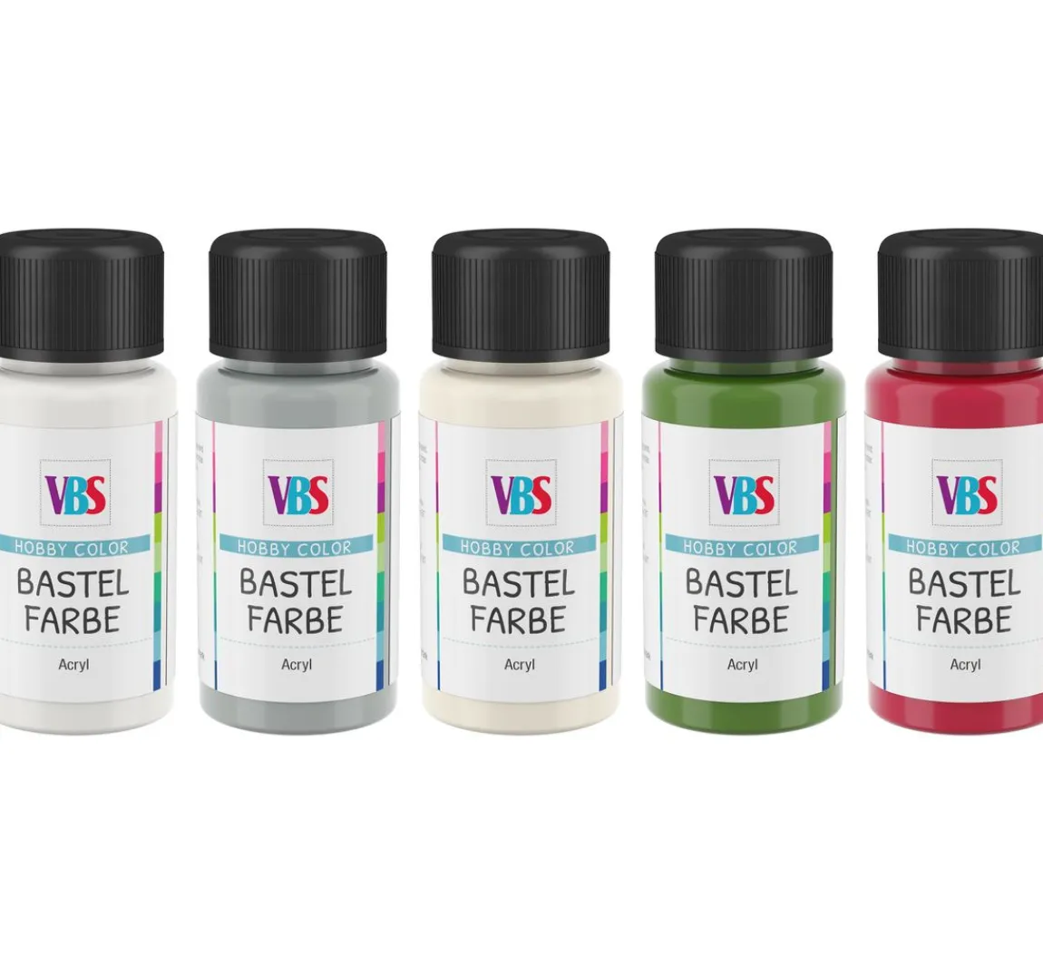Sale VBS Bastelfarben-Set "Warm Xmas"
